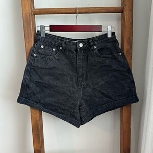 Assembly Label High-Rise Denim Short